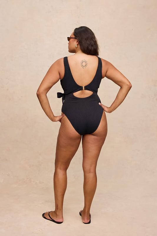 Wrap One Piece Swimsuit