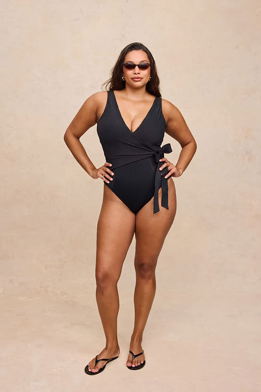 Wrap One Piece Swimsuit