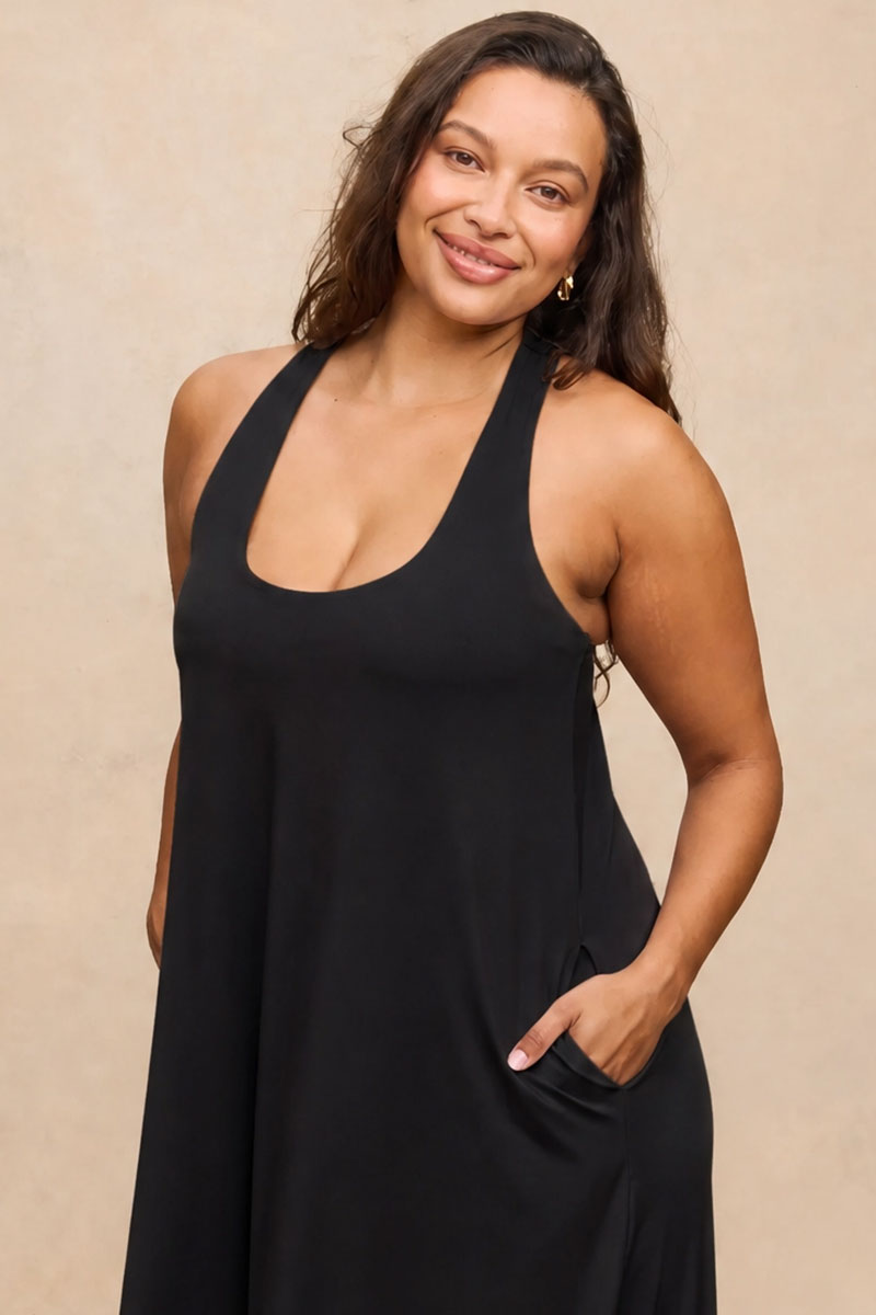 Streamline Maxi Dress