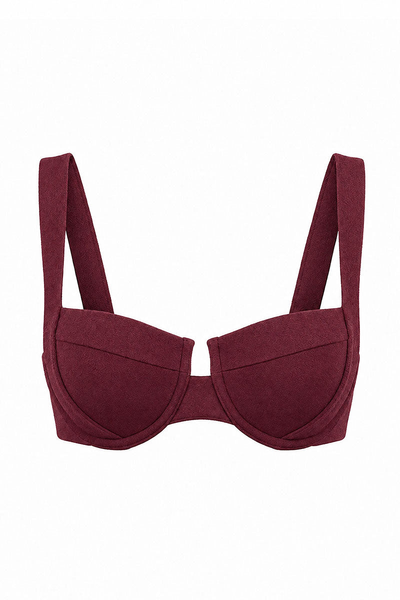 Underwire Balconette Bikini Top