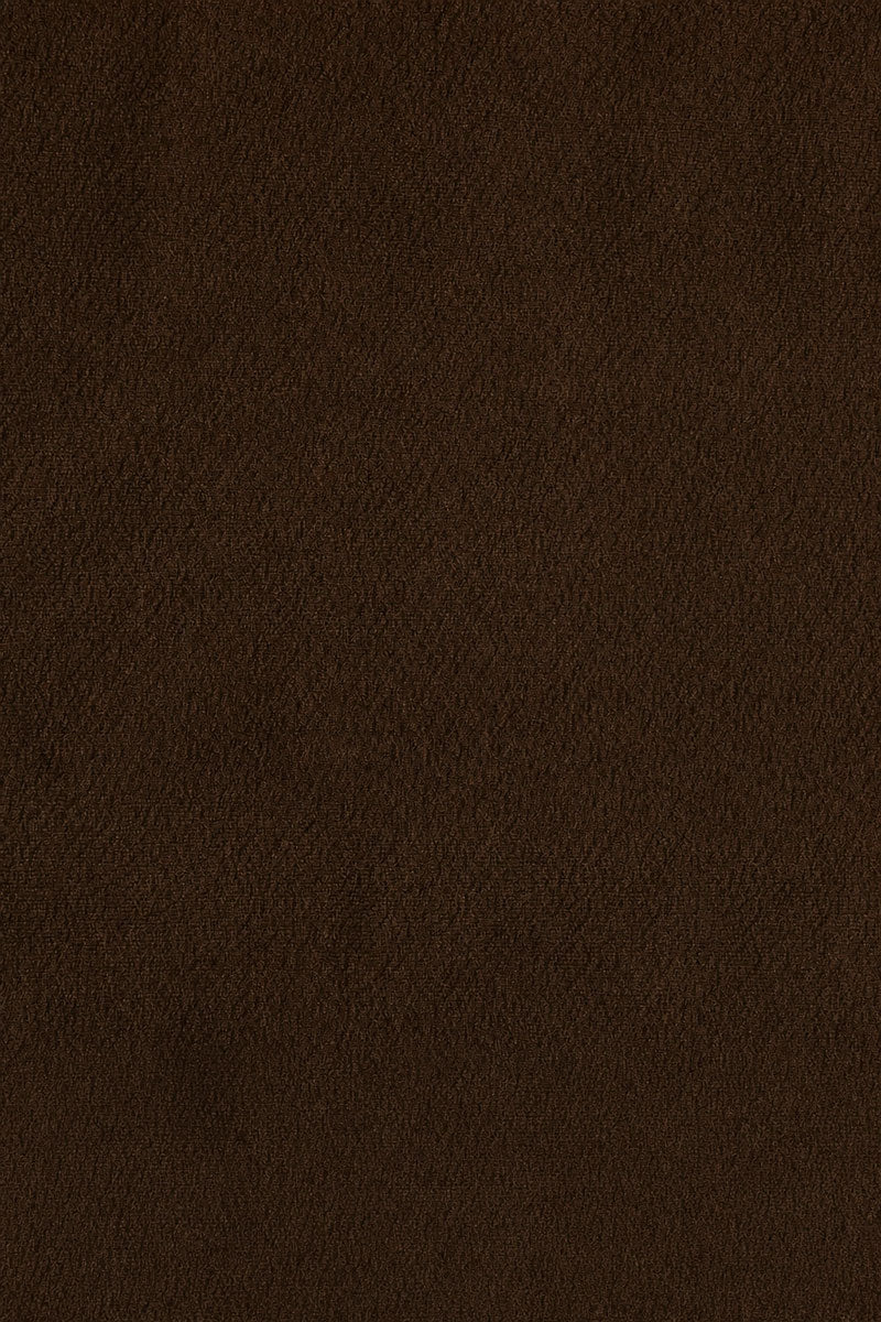 Crinkle brown colour fabric swatch