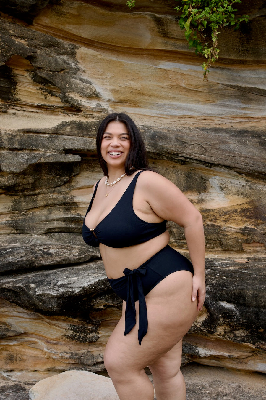 Triangle Bikini, Side Tie Bottoms