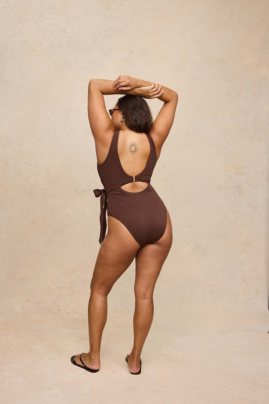 Wrap One Piece Swimsuit