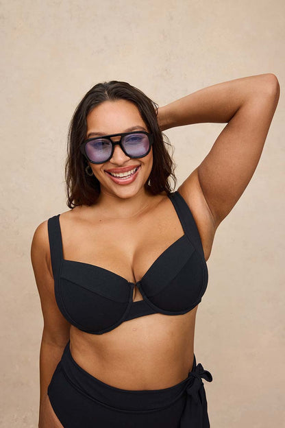 Underwire Balconette Bikini Top