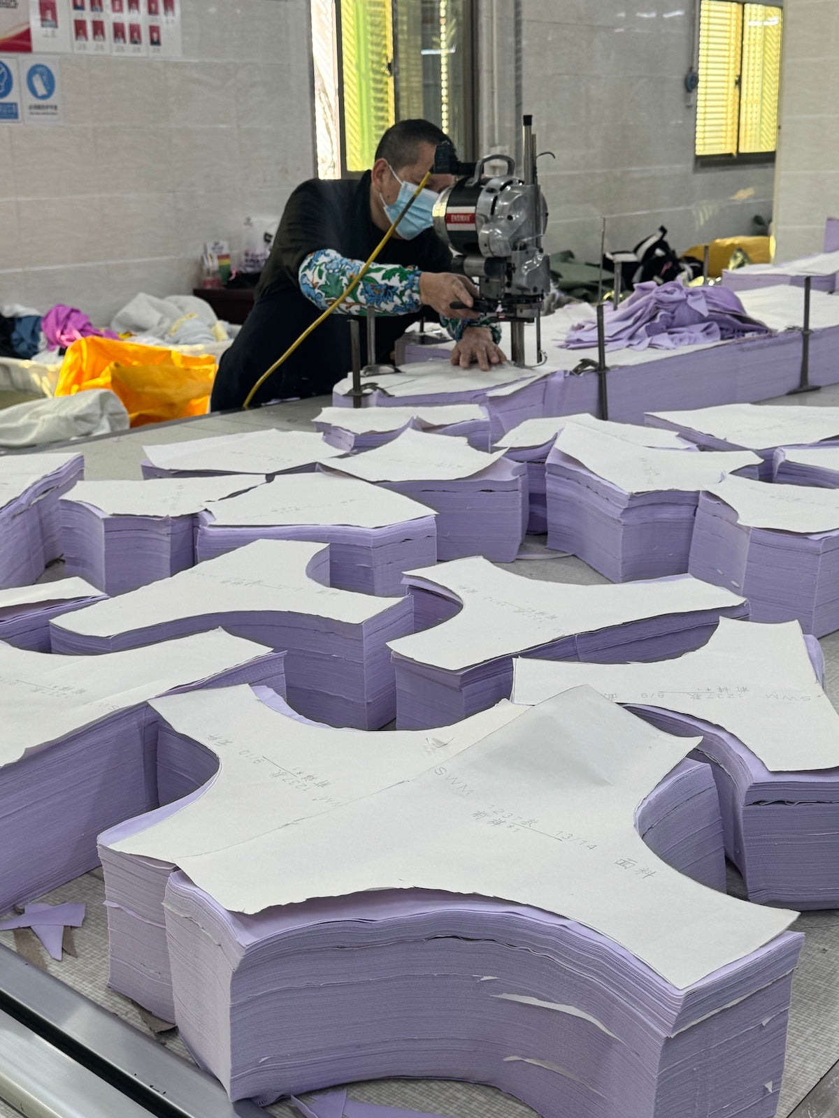 Handmade swimwear production