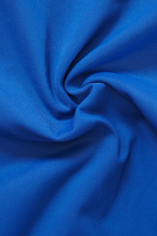 Fearless premium luxe smooth fabric in blue. Fearless swimwear is designed to withstand ocean swims, pool laps and long summer days - not stretch out after a handful of wears.