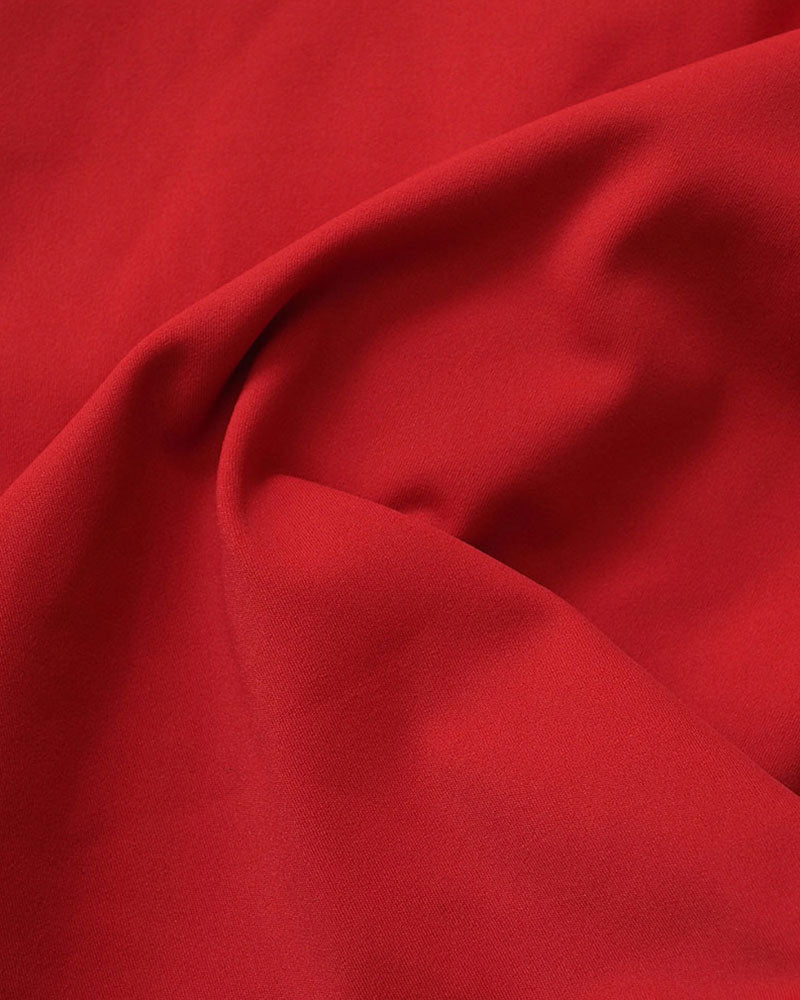 Fearless premium luxe smooth fabric in red. Fearless swimwear is designed to withstand ocean swims, pool laps and long summer days - not stretch out after a handful of wears.