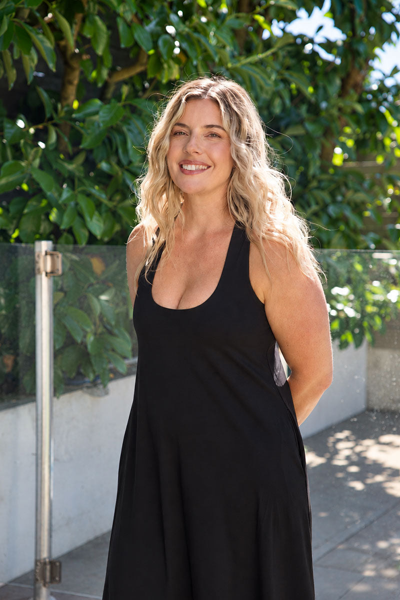 Streamline Maxi Dress