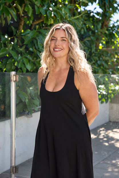 Streamline Maxi Dress