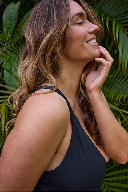 All Day V Neck One Piece Swimsuit - Magic Sizing™